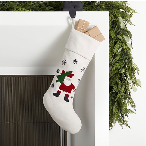 Santa Christmas Stocking by Joan Anderson - Picture 1 of 7